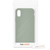 Pouzdro pro Apple iPhone X / iPhone XS, silikonové, zelené, 42495.172