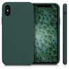 Pouzdro pro Apple iPhone X / iPhone XS, silikonové, zelené, 46313.169