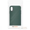 Pouzdro pro Apple iPhone X / iPhone XS, silikonové, zelené, 46313.169