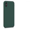 Pouzdro pro Apple iPhone X / iPhone XS, silikonové, zelené, 46313.169