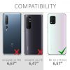 Kryt pro Xiaomi Mi 10 Lite 5G, silikonový, černý, 52492.01