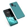 Pouzdro pro Samsung Galaxy A21s, silikonové, zelené, 52494.57