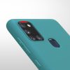 Pouzdro pro Samsung Galaxy A21s, silikonové, zelené, 52494.57