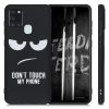Pouzdro pro Samsung Galaxy A21s, silikonové, černé, 52499.01