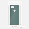 Pouzdro pro Google Pixel 3a, silikonové, zelené, 47590.171