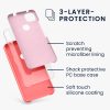 Pouzdro pro Google Pixel 4a, silikonové, růžové zlato, 52549.141