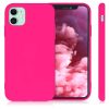 Pouzdro pro Apple iPhone 11, silikonové, růžové, 50791.77