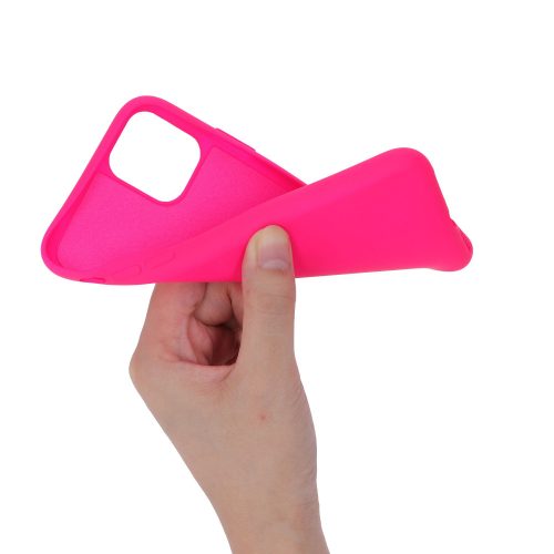 Pouzdro pro Apple iPhone 11, silikonové, růžové, 50791.77