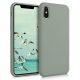 Pouzdro pro Apple iPhone XS Max, silikonové, zelené, 45909.172