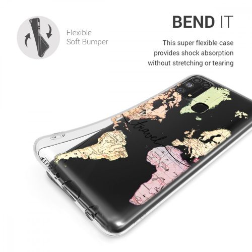 Pouzdro pro Samsung Galaxy M31, silikonové, vícebarevné, 51948.03