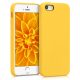 Pouzdro pro Apple iPhone 5 / iPhone 5s / iPhone SE, silikonové, žluté, 42766.165