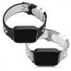 Sada 2 řemínků pro Xiaomi Amazfit GTS / Amazfit GTS 2, silikon, černá / šedá, 52697.02