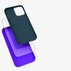 Pouzdro pro Apple iPhone 12 / iPhone 12 Pro, silikonové, modré, 52641.134