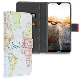   Kryt pro Nokia 2.3, ekologická kůže, vícebarevný, 51489.04