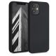 Pouzdro pro Apple iPhone 12 Mini, silikonové, černé, 52711.47