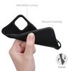 Pouzdro pro Apple iPhone 12 Mini, silikonové, černé, 52711.47