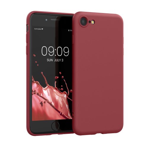 Pouzdro pro Apple iPhone 8 / iPhone 7 / iPhone SE 2, silikonové, růžové, 49979.167