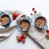 Set 4 Mini Oale din fonta Navaris, 10.5 cm, 290 ml, pentru cuptor și plita, albastru, 49079.04.02
