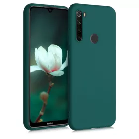   Pouzdro pro Xiaomi Redmi Note 8T, silikonové, zelené, 50956.184