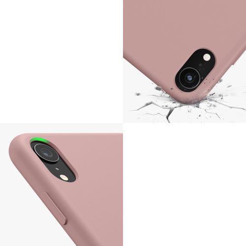 Pouzdro pro Apple iPhone XR, silikonové, růžové, 45910.193