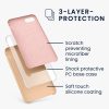 Pouzdro pro Apple iPhone 8 / iPhone 7 / iPhone SE 2, silikon, růžové zlato, 40225.194