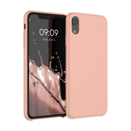 Pouzdro pro Apple iPhone XR, silikonové, růžové, 45910.199