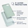 Pouzdro pro Apple iPhone 8 / iPhone 7 / iPhone SE 2, silikonové, zelené, 40225.200