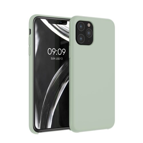 Pouzdro pro Apple iPhone 11 Pro, silikonové, zelené, 49726.172