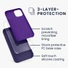 Pouzdro pro Apple iPhone 12 Mini, silikonové, modré, 52640.182