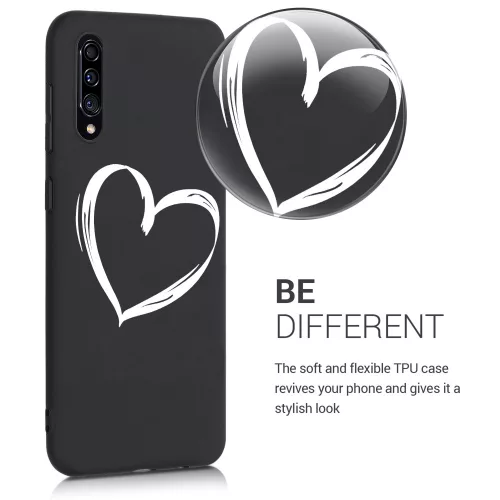 Pouzdro pro Samsung Galaxy A30s, silikonové, černé, 50198.04
