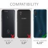Pouzdro pro Alcatel 1S (2020), textilní, černé, 51493.73