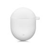 Pouzdro na sluchátka Google Pixel Buds 2 (2020), Kwmobile, bílé, silikonové, 52701.02