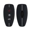 Kryt na klíče od auta pro Ford – 3 tlačítka – Keyless Go, silikonový, černý, 53133.03