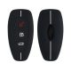 Kryt na klíče od auta pro Ford – 3 tlačítka – Keyless Go, silikonový, černý, 53133.03