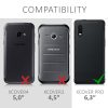 Pouzdro pro Samsung Galaxy Xcover Pro, Ekologická kůže, Černá, 53153.01