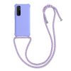 Pouzdro pro Xiaomi Mi Note 10 Lite, silikonové, fialové, 53157.108