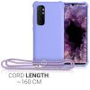 Pouzdro pro Xiaomi Mi Note 10 Lite, silikonové, fialové, 53157.108