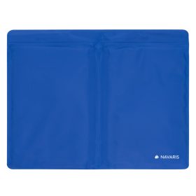   Compresa gel cald-rece Navaris XL, 35x28 cm, articulatii si muschi, reutilizabila, negru, nylon