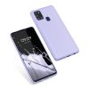 Pouzdro Kwmobile pro Samsung Galaxy A21s, světle fialové, silikonové, 52494.139