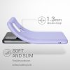 Pouzdro Kwmobile pro Samsung Galaxy A21s, světle fialové, silikonové, 52494.139