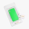 Pouzdro pro Apple iPhone XR, silikonové, zelené, 45910.44