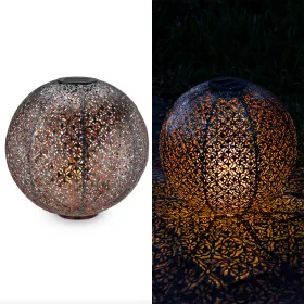   Solární venkovní lampa Navaris, LED osvětlení, 30 cm, Automatický start/stop, 47543.07