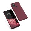 Pouzdro pro Samsung Galaxy A21s, silikonové, fialové, 52494.190