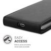 Kryt pro Samsung Galaxy Xcover 4 / Galaxy Xcover 4s, ekologická kůže, černý, 53324.01
