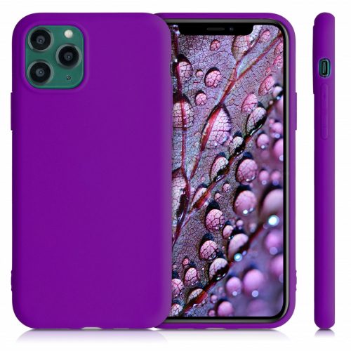 Pouzdro pro Apple iPhone 11 Pro, silikonové, fialové, 49781.82