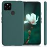 Pouzdro pro Google Pixel 4a 5G, silikonové, zelené, 51727.171