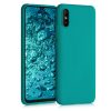 Pouzdro pro Xiaomi Redmi 9A, silikonové, zelené, 52847.57