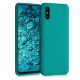 Pouzdro pro Xiaomi Redmi 9A, silikonové, zelené, 52847.57