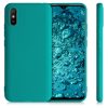 Pouzdro pro Xiaomi Redmi 9A, silikonové, zelené, 52847.57