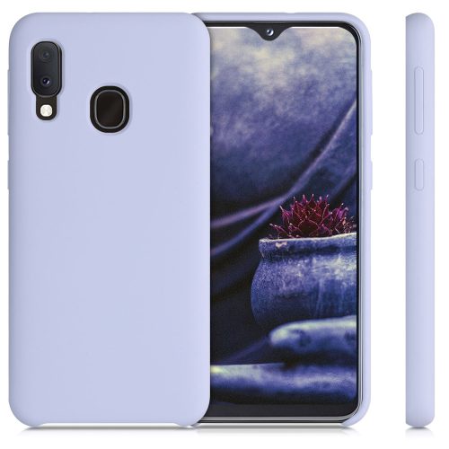 Pouzdro pro Samsung Galaxy A20e, silikonové, fialové, 50052.139